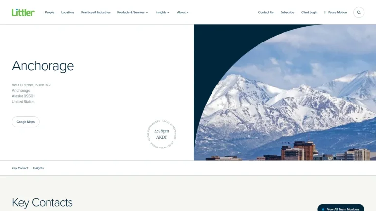 Littler Mendelson P.C. - Anchorage, AK - Attorney in Anchorage