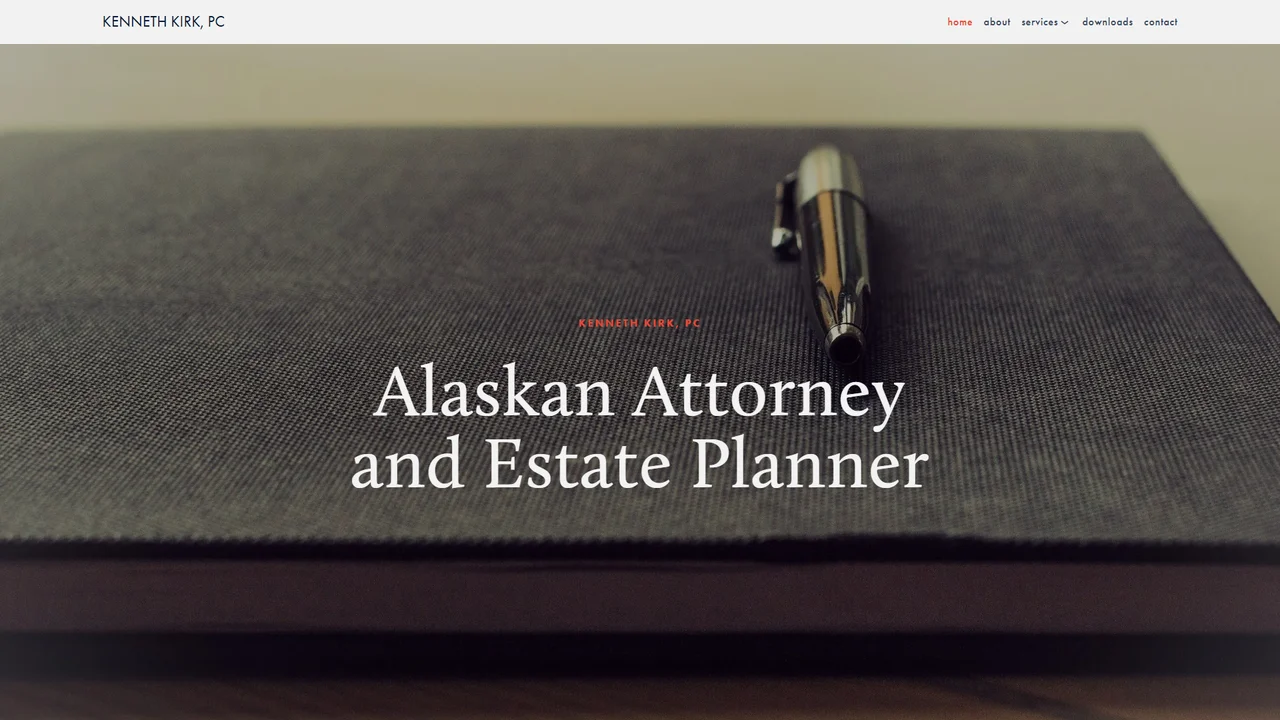 Kenneth C. Kirk, Attorney - Anchorage, AK office in Anchorage, Alaska