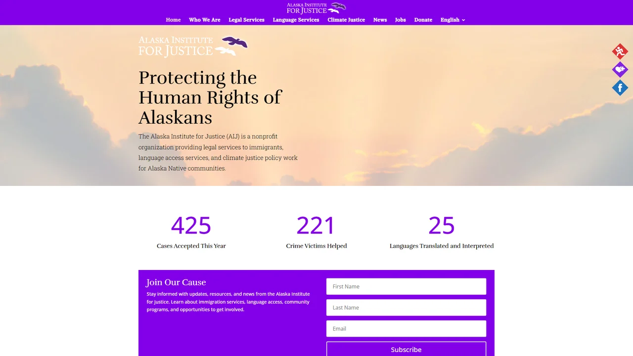 Alaska Institute for Justice - Anchorage, AK office in Anchorage, Alaska