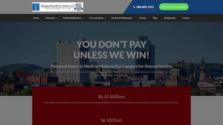 Sbrogna, Brunelle & Donius, LLP - Worcester, MA - Attorney in Worcester