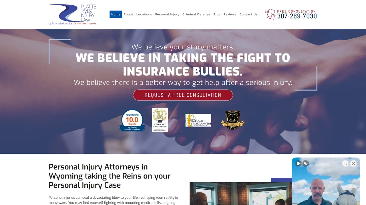 Platte River Injury Law - Casper, WY office in Casper, Wyoming
