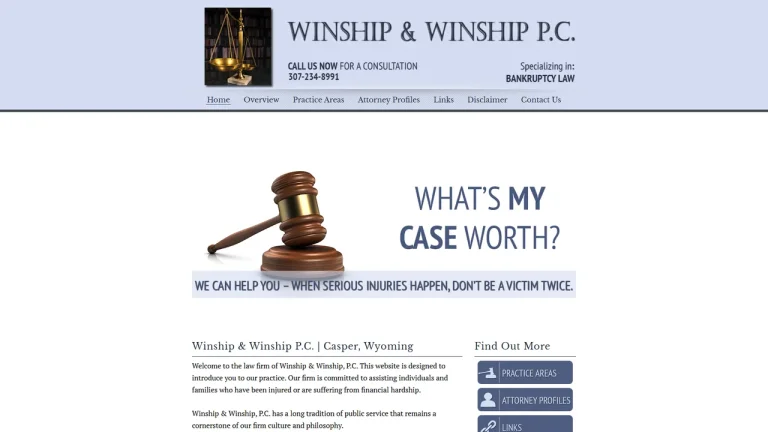 Winship & Winship, PC - Casper, WY - Attorney in Casper