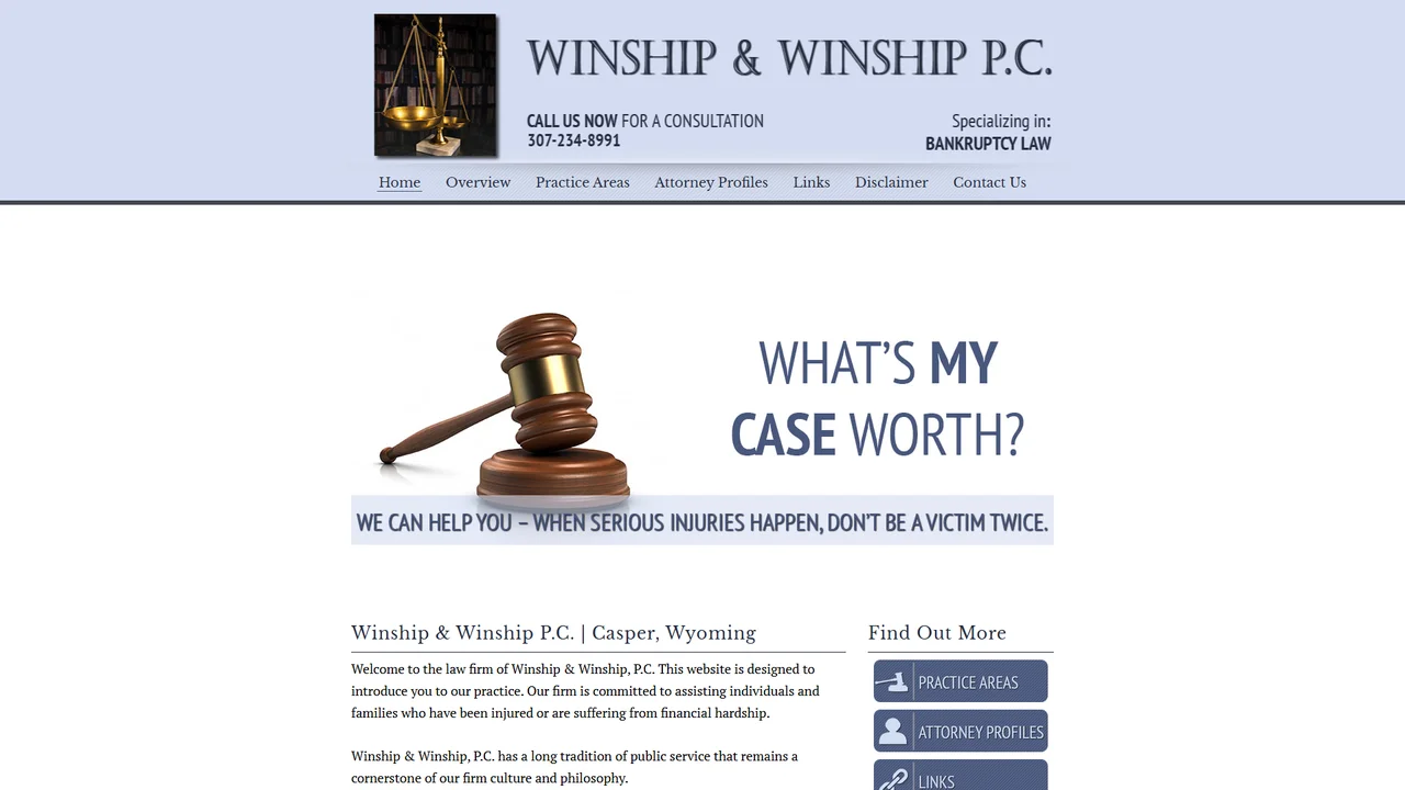 Winship & Winship, PC - Casper, WY office in Casper, Wyoming