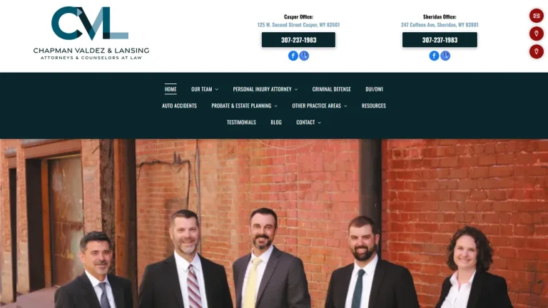 Chapman Valdez and Lansing Attorneys at Law - Casper, WY - Attorney in Casper