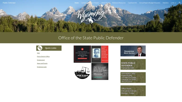 Office of the State Public Defender - Casper, WY - Attorney in Casper