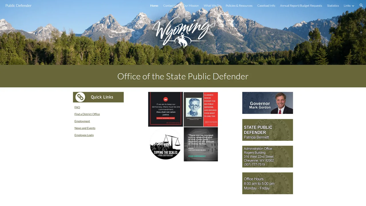 Office of the State Public Defender - Casper, WY office in Casper, Wyoming