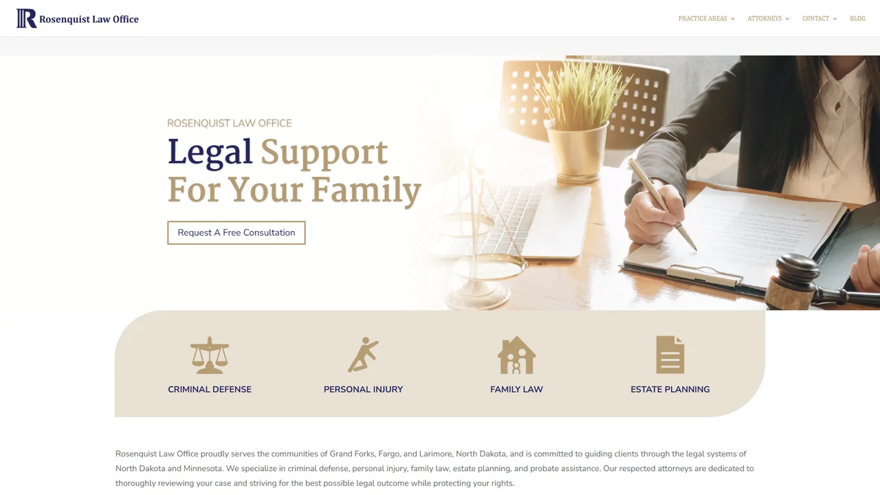 Rosenquist Law Office - Fargo, ND office in Fargo, North Dakota