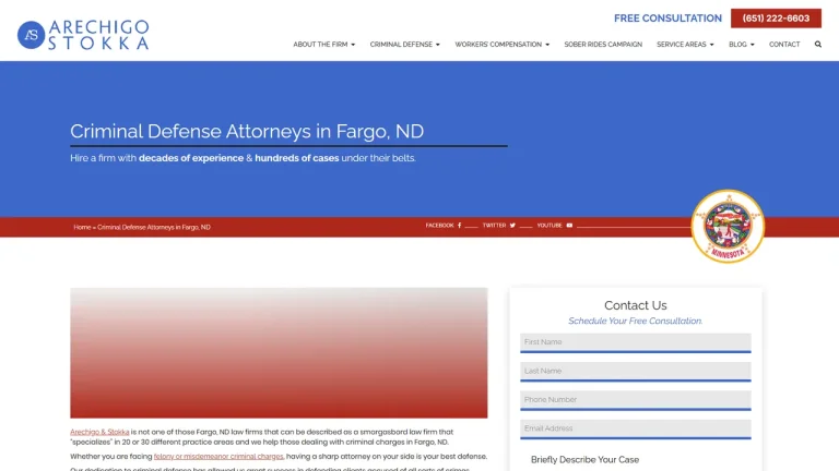 Law Offices of Arechigo and Stokka - Fargo, ND - Attorney in Fargo