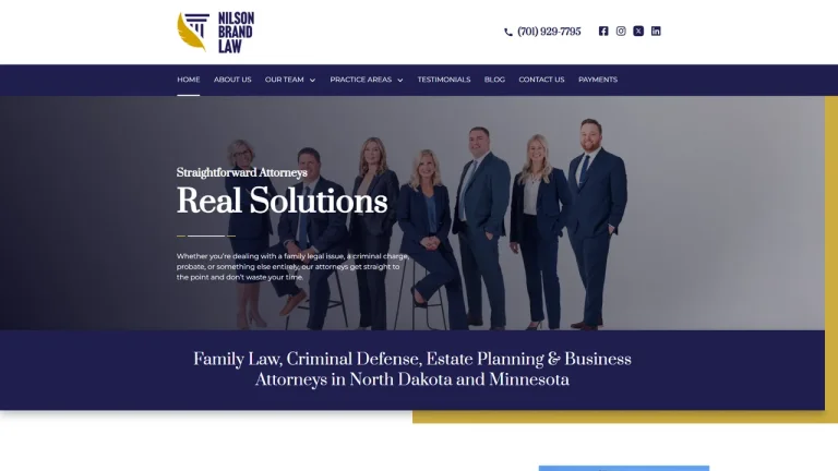 Nilson Brand Law - Fargo, ND - Attorney in Fargo