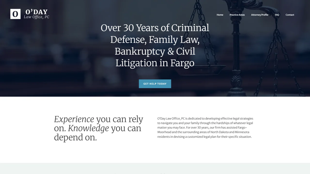 ODay Law Office PC - Fargo, ND office in Fargo, North Dakota