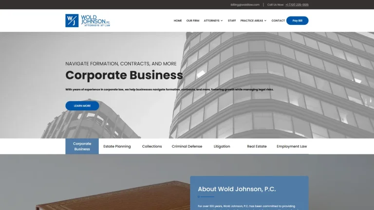 Wold Johnson, P.C. - Fargo, ND - Attorney in Fargo