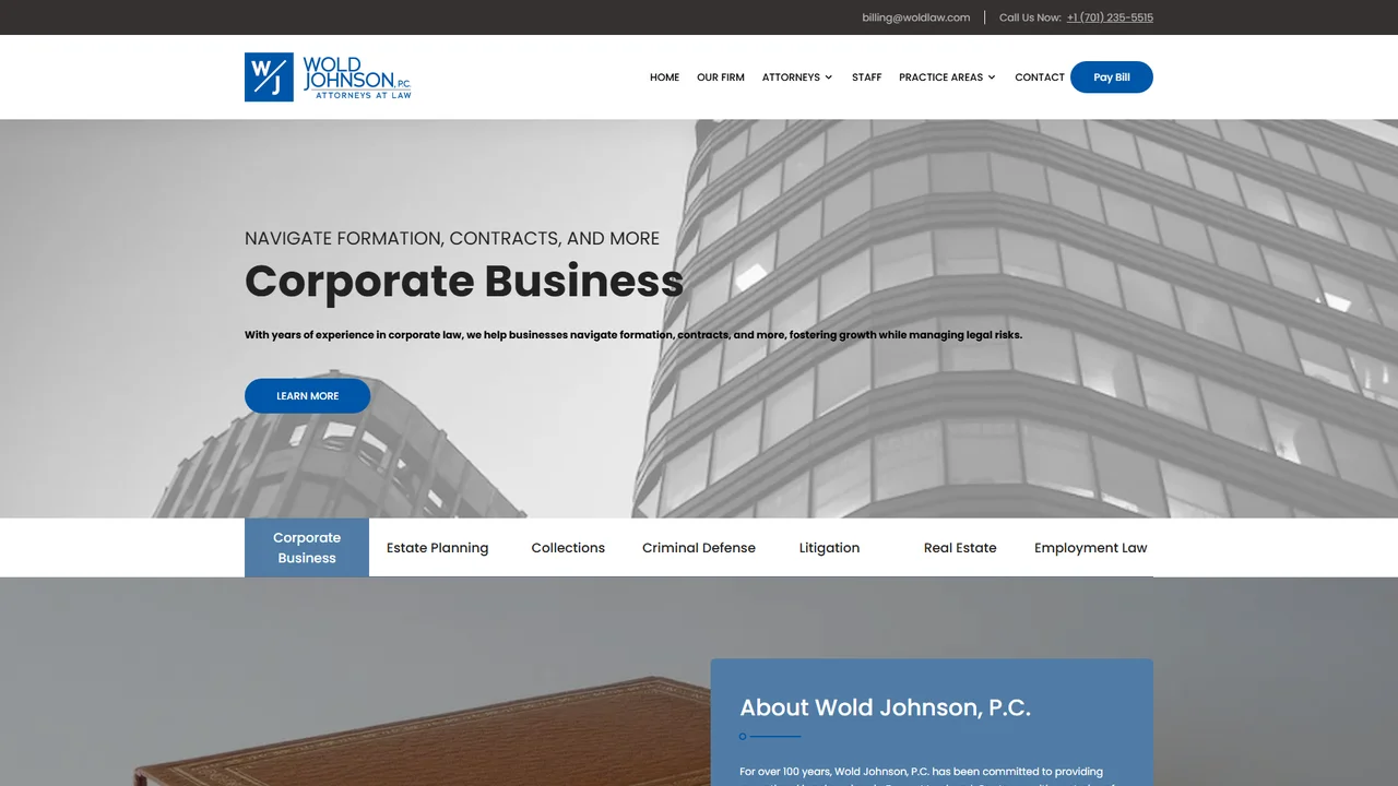 Wold Johnson, P.C. - Fargo, ND office in Fargo, North Dakota