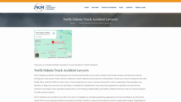 Penn Kestner & McEwen - ND Truck Accident Lawyers - Fargo, ND - Attorney in Fargo