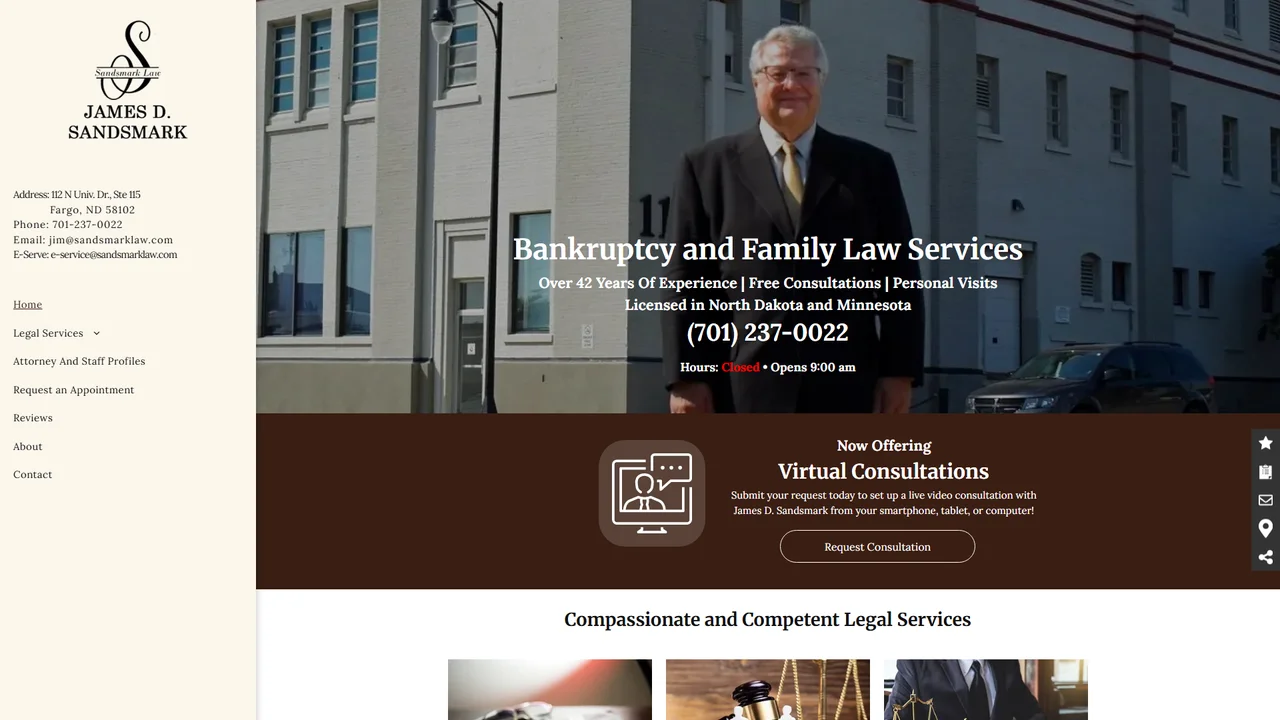 Sandsmark Law - Fargo, ND office in Fargo, North Dakota