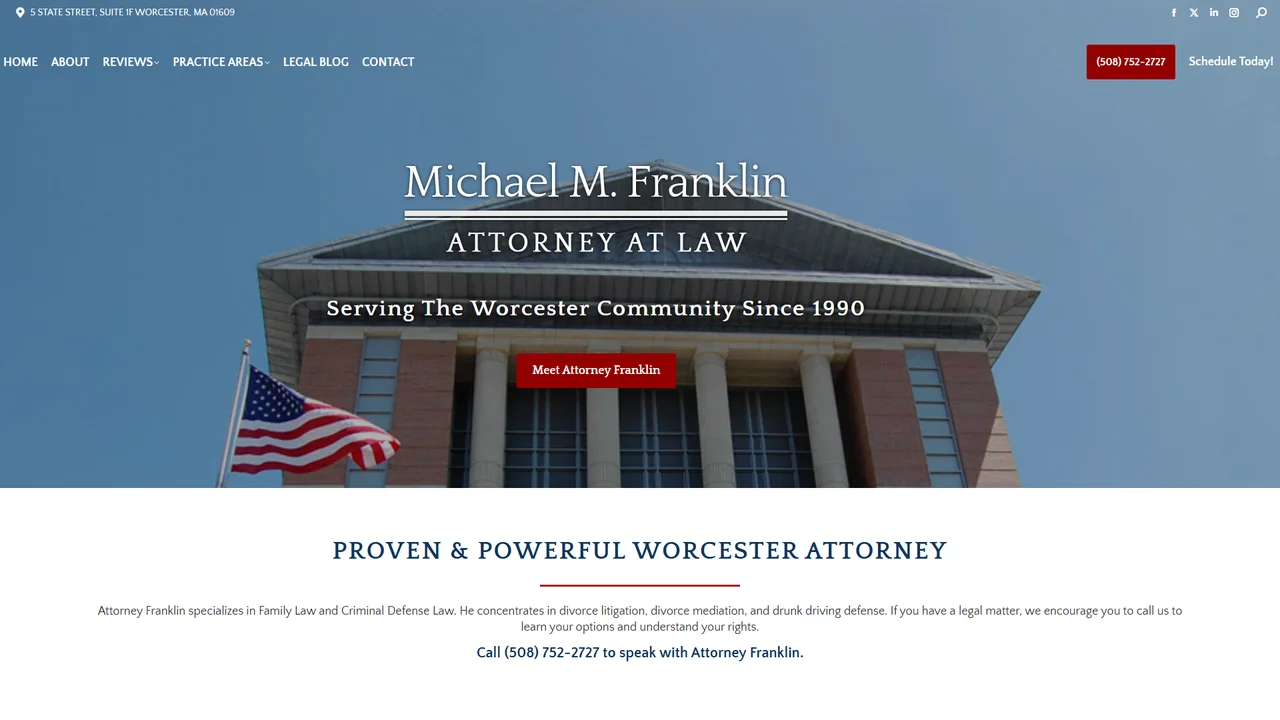 Michael M. Franklin, Esq - Worcester, MA office in Worcester, Massachusetts