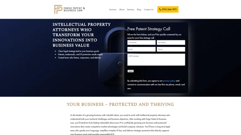 Fargo Patent & Business Law - Fargo, ND - Attorney in Fargo