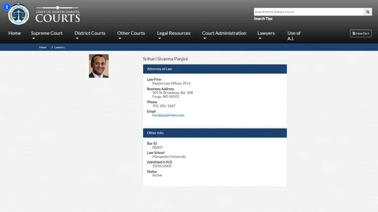 Panjini Law Offices - Fargo, ND - Attorney in Fargo