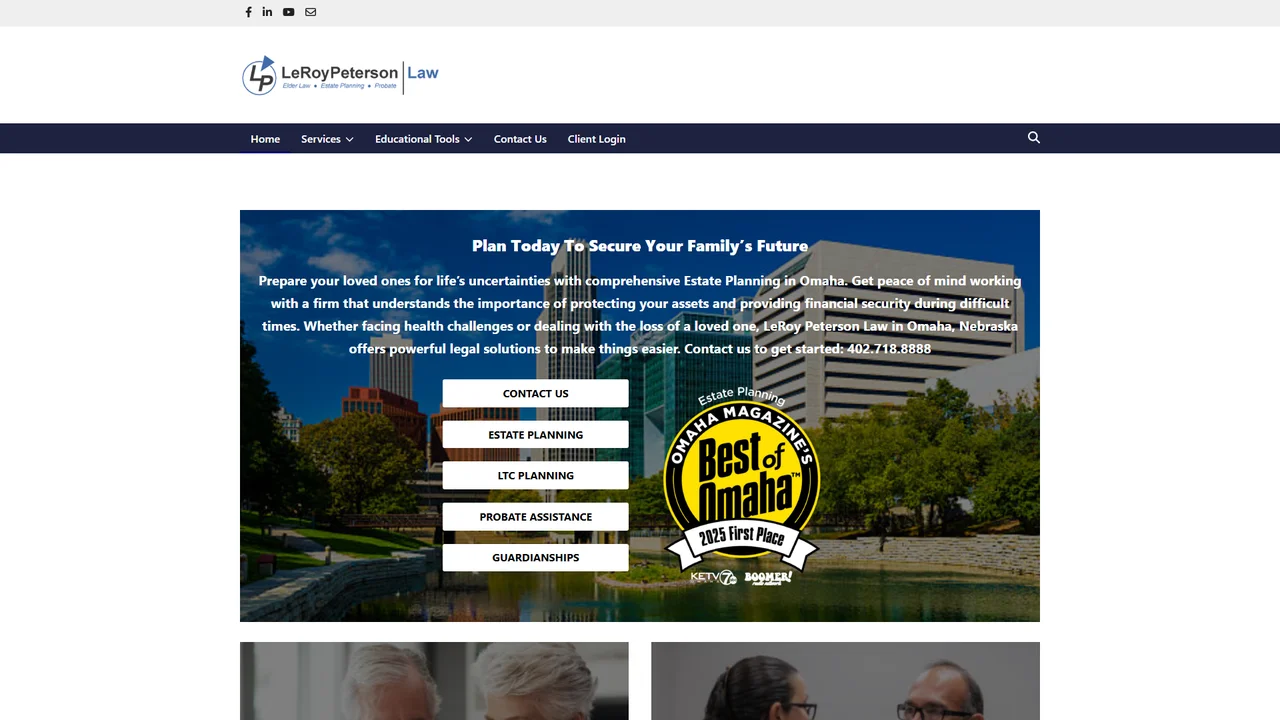 LeRoy Peterson Law - Omaha, NE office in Omaha, Nebraska