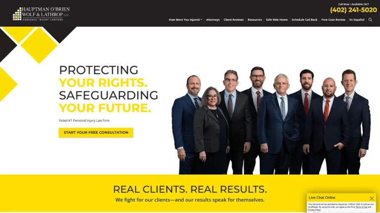 Hauptman, O'Brien Personal Injury Lawyers - Omaha, NE - Attorney in Omaha