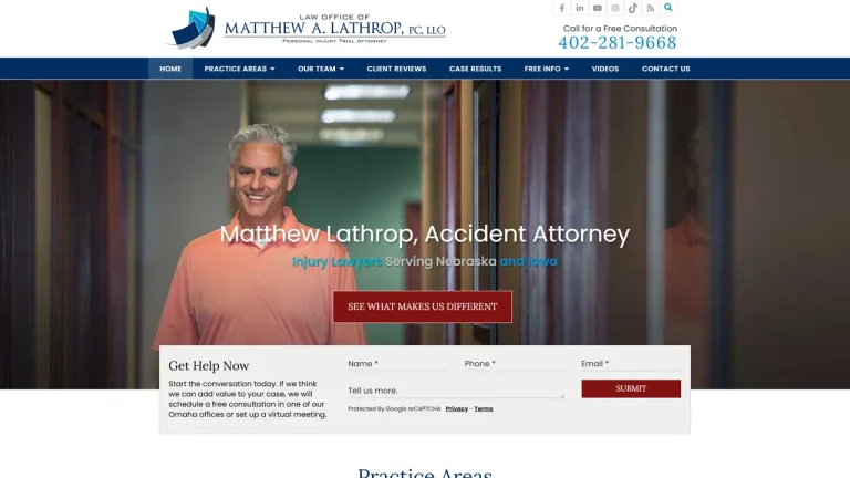 Law Office of Matthew A. Lathrop - Omaha, NE - Attorney in Omaha