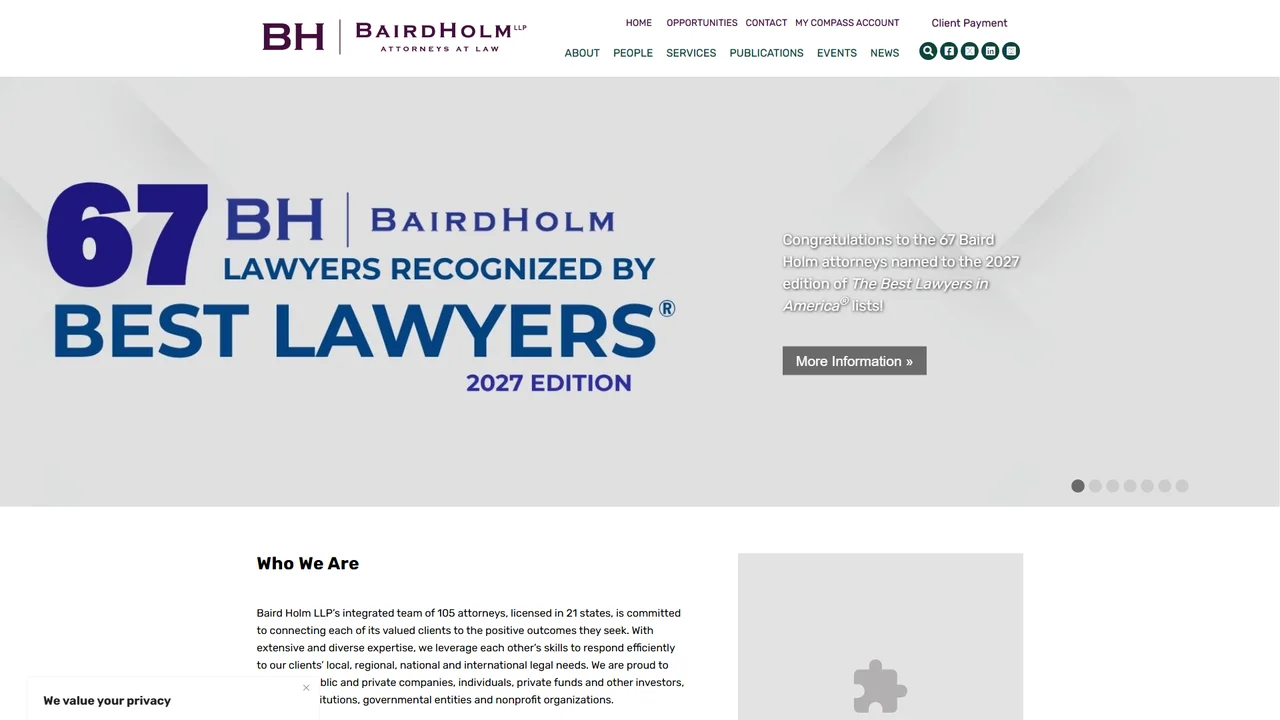Baird Holm LLP - Omaha, NE office in Omaha, Nebraska