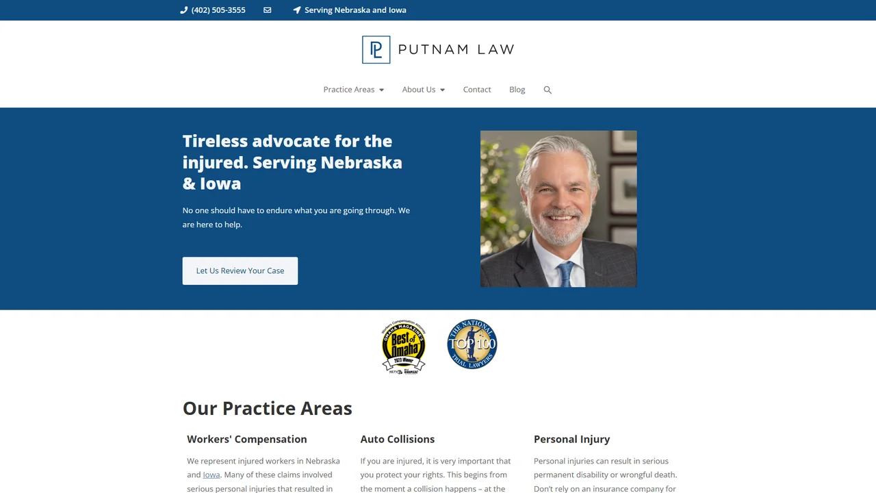 Putnam Law, PC, LLO - Omaha, NE office in Omaha, Nebraska