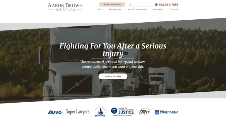 Aaron Brown Injury Law - Omaha, NE - Attorney in Omaha