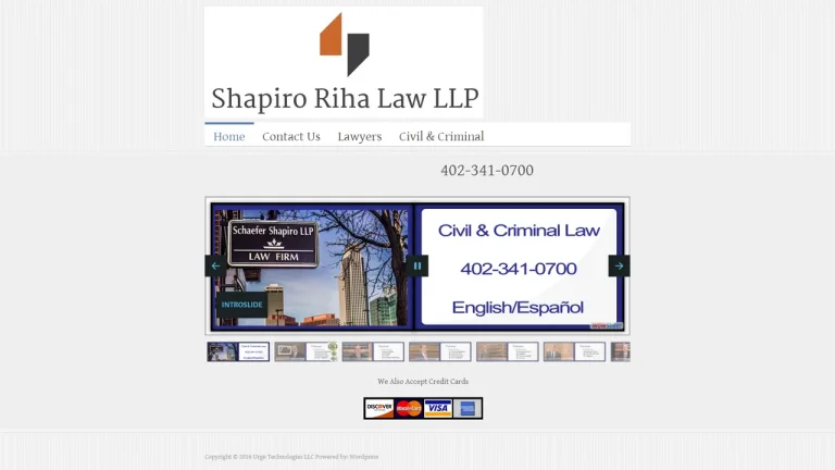 Shapiro Riha Law LLP - Omaha, NE - Attorney in Omaha