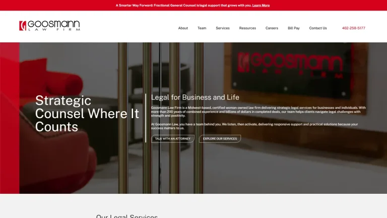 Goosmann Law Firm, PLC - Omaha, NE - Attorney in Omaha