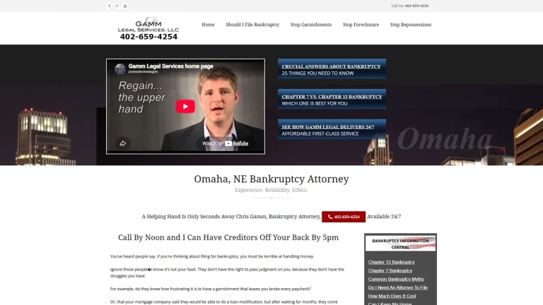 Gamm Legal Services - Omaha, NE - Attorney in Omaha