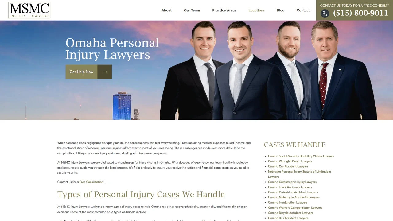 Mueller Schmidt Mulholland and Cooling, PLLC - Omaha, NE office in Omaha, Nebraska