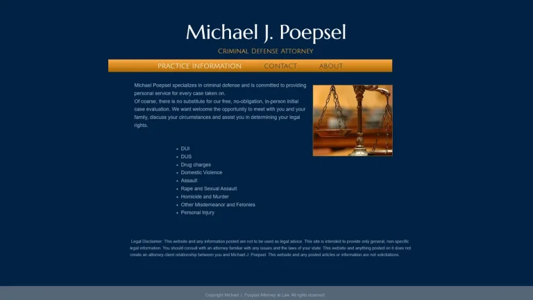 Poepsel Michael J - Omaha, NE - Attorney in Omaha