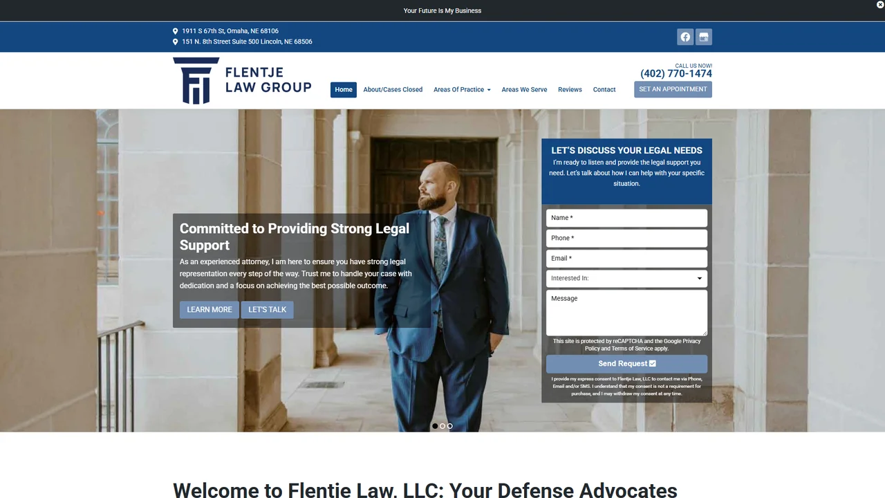 Flentje Law, LLC - Omaha, NE office in Omaha, Nebraska