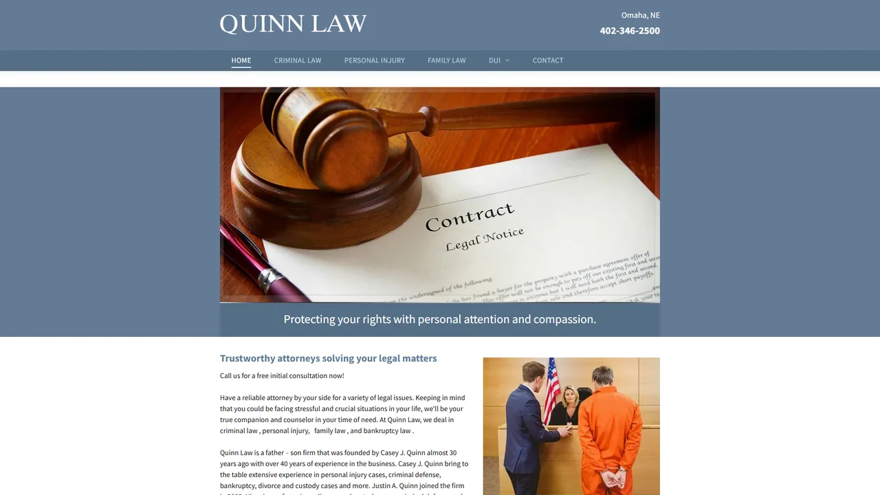 Quinn Law - Omaha, NE office in Omaha, Nebraska