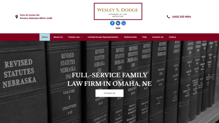 Wesley Dodge Attny At Law - Omaha, NE - Attorney in Omaha