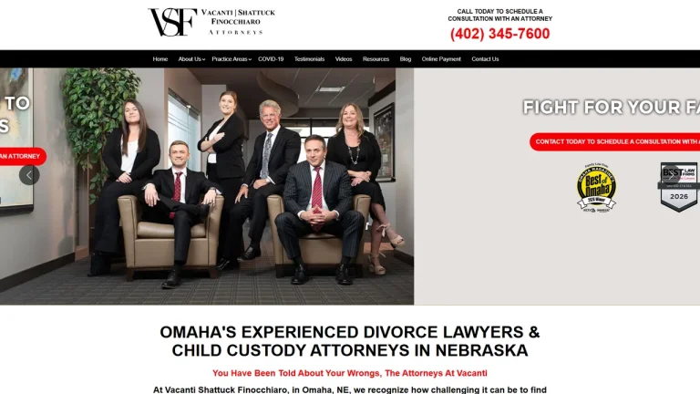 Vacanti Shattuck Finocchiaro Attorneys - Omaha, NE - Attorney in Omaha