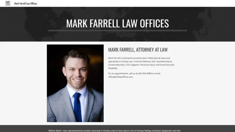 Mark Farrell Law Offices - Omaha, NE - Attorney in Omaha