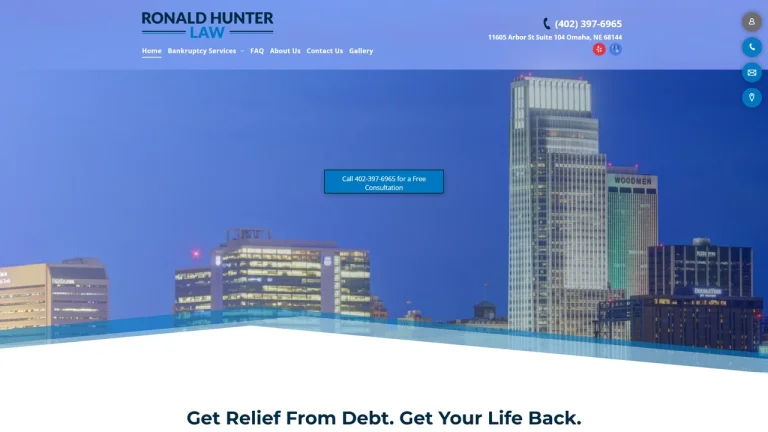 Ronald A. Hunter, Attorney at Law - Omaha, NE - Attorney in Omaha