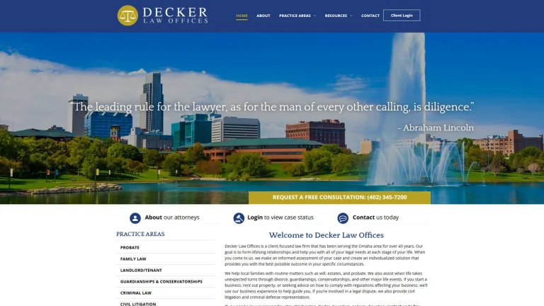 Decker Law Offices - Omaha, NE - Attorney in Omaha