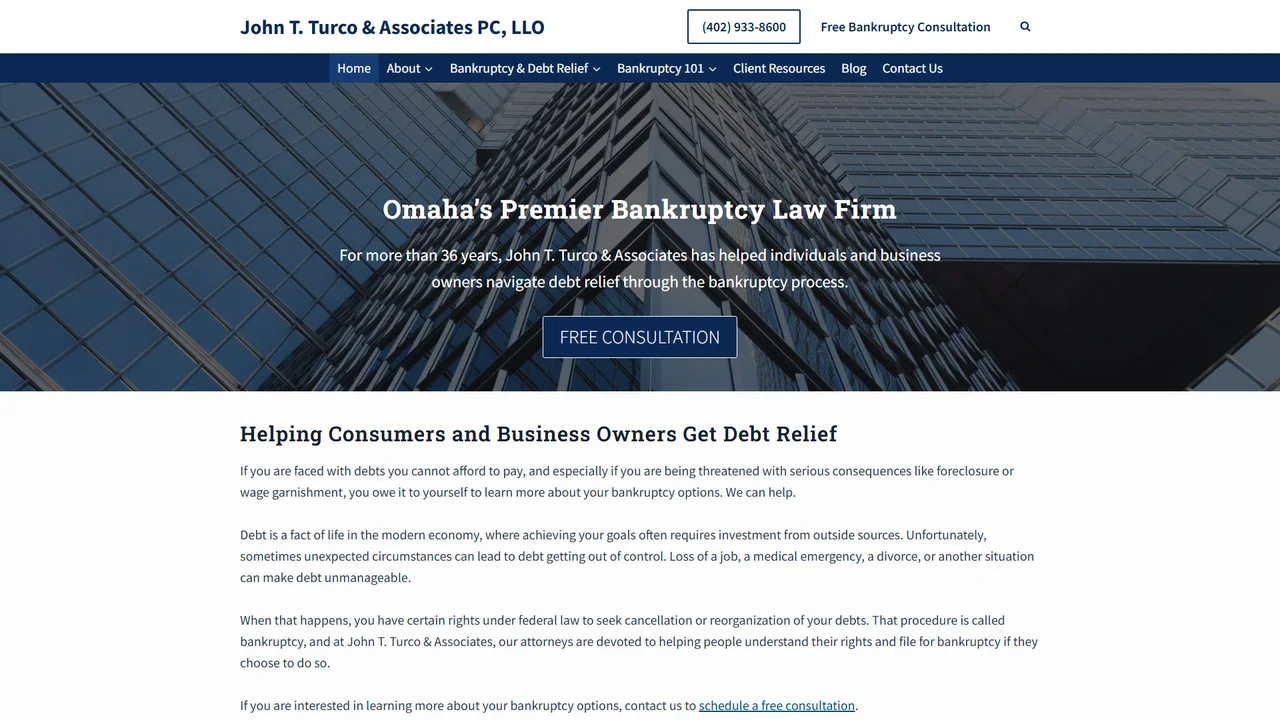 Turco Law Offices - Omaha, NE office in Omaha, Nebraska