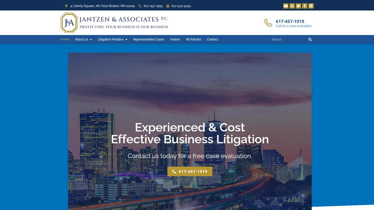Jantzen and Associates, P.C. - Boston, MA office in Boston, Massachusetts