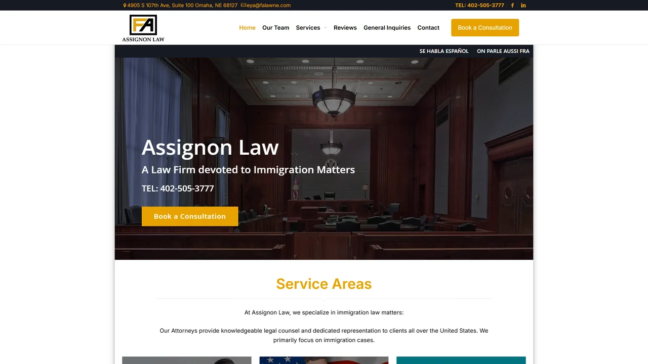 Assignon Law LLC - Omaha, NE office in Omaha, Nebraska