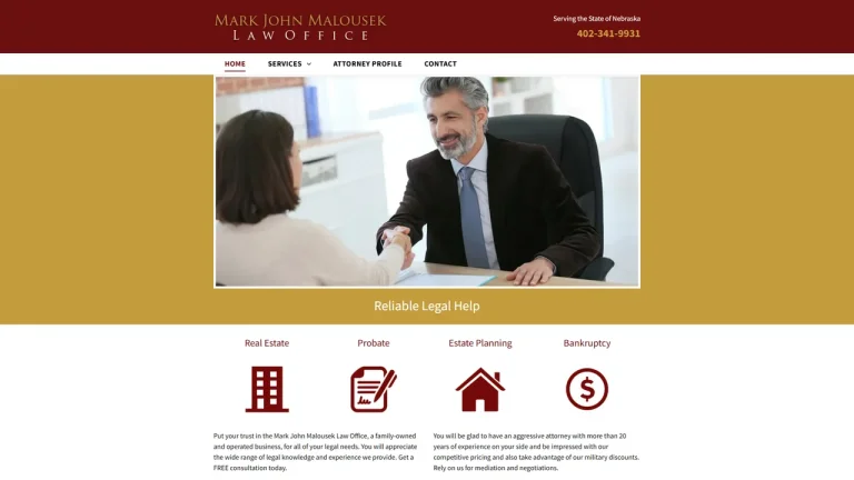 Mark John Malousek Law Office - Omaha, NE - Attorney in Omaha