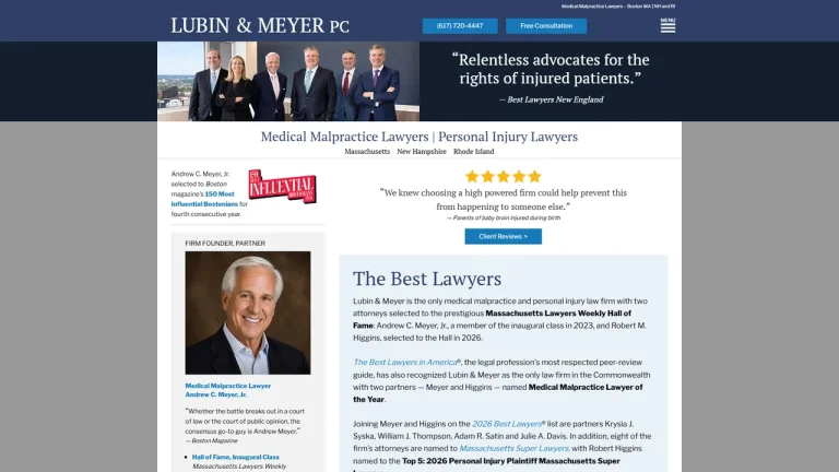Lubin & Meyer PC - Boston, MA - Attorney in Boston