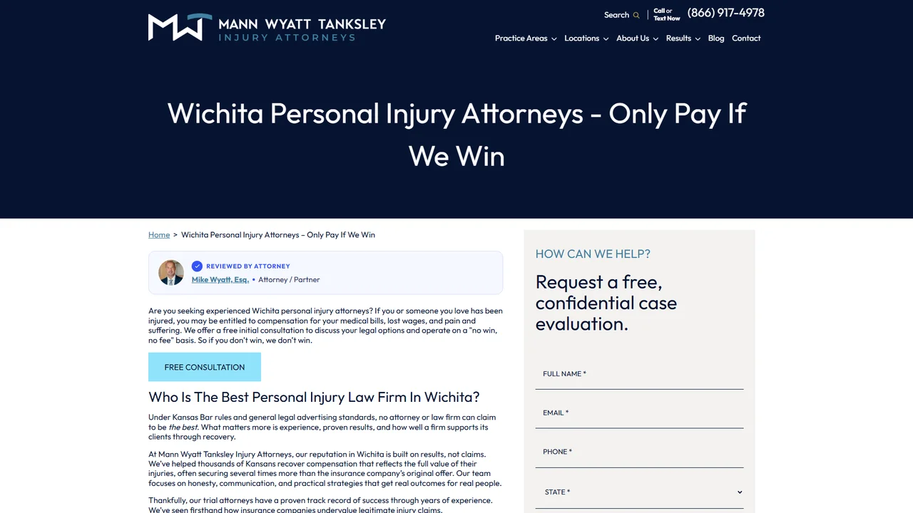 Mann Wyatt Tanksley - Wichita, KS office in Wichita, Kansas