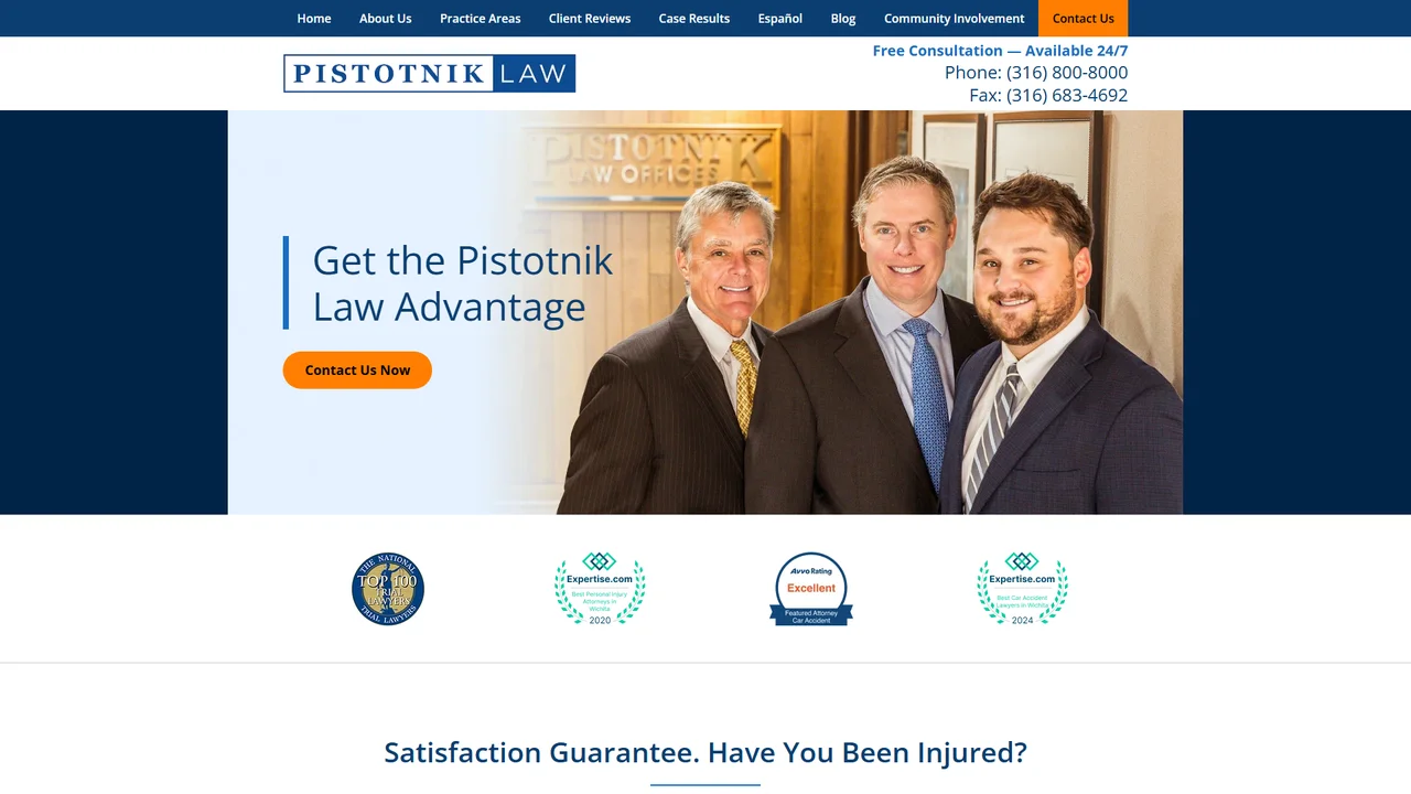 Pistotnik Law Offices - Wichita, KS office in Wichita, Kansas