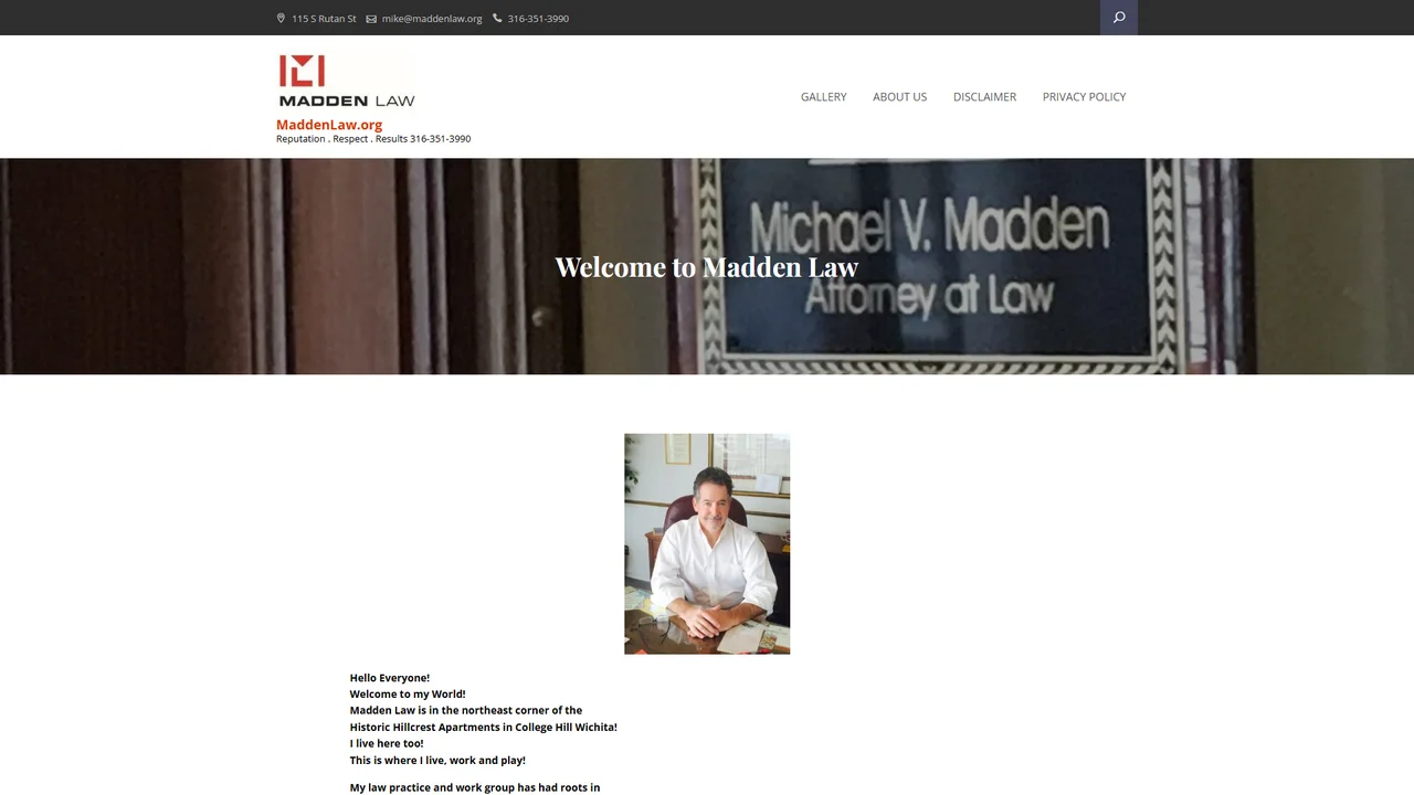 Madden Law - Wichita, KS office in Wichita, Kansas
