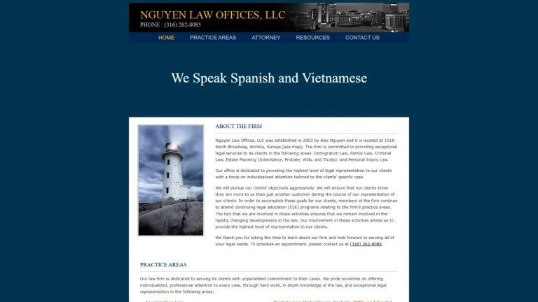 Nguyen Law Offices, LLC - Wichita, KS - Attorney in Wichita