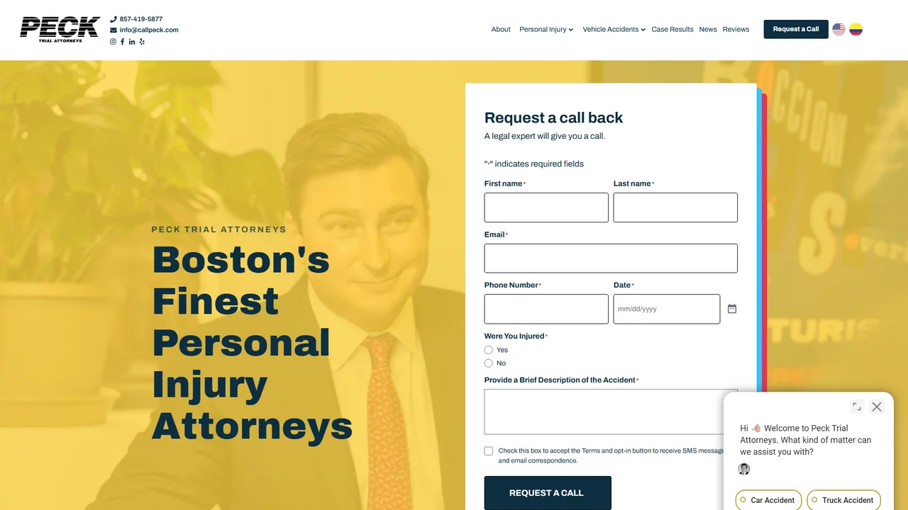 Peck Trial Attorneys - Boston, MA office in Boston, Massachusetts