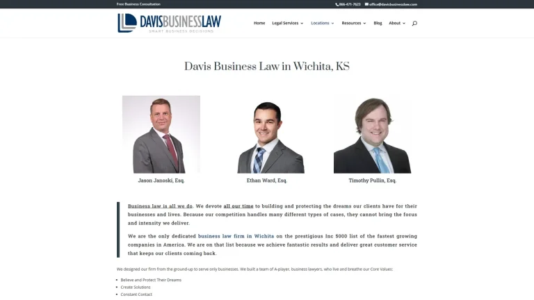 Davis Business Law - Wichita, KS - Attorney in Wichita